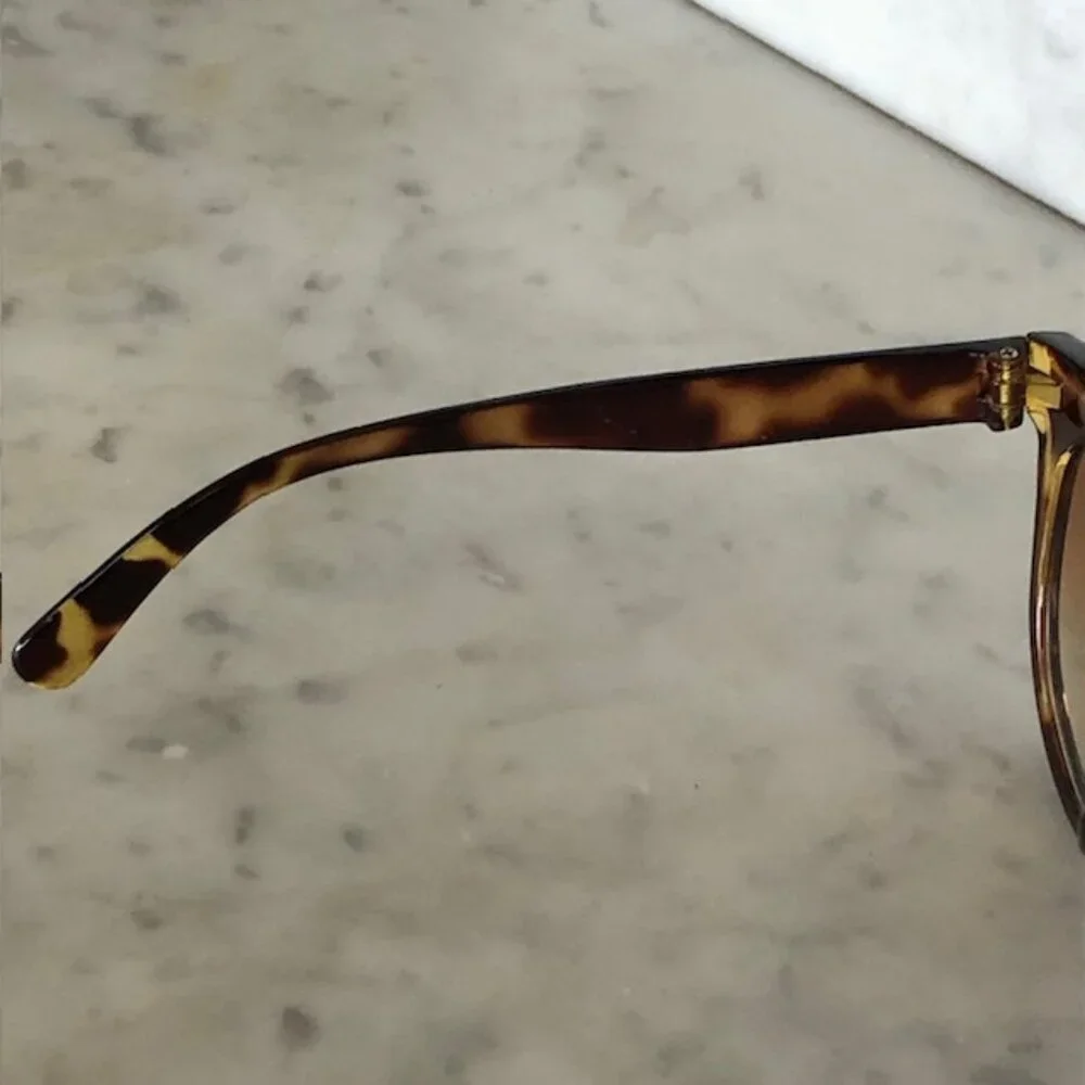 JANIE AND JACK Tortoise Cat Eye Variegated Sunglasses